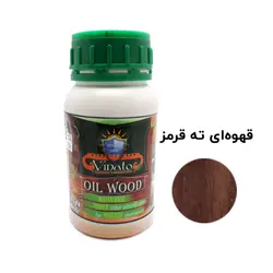 روغن چوب قهوه‌ ای ته قرمز ویناتو کد 400