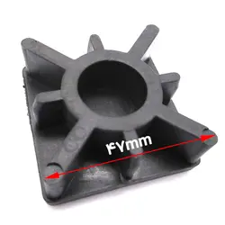 درپوش توکار پلاستیکی مربعی 50*50 میلی متر کد 00201060