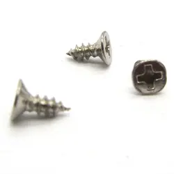 پیچ آنتیک نقره ای قطر 2 طول 5 میلی‌متر بسته 200 عددی