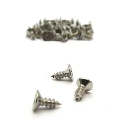 پیچ آنتیک نقره ای قطر 2 طول 5 میلی‌متر بسته 200 عددی