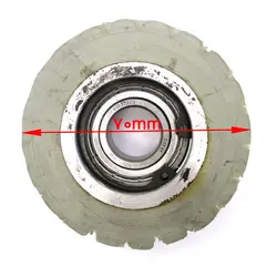 غلطک آج دار فک بالای لبه چسبان قطر 70 میلی‌متر