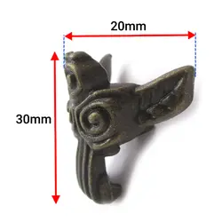 پایه آنتیک فلزی طرح گل زیتونی ارتفاع 30 میلی‌متر