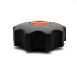 گل مهره خورشیدی پلاستیکی m10 قطر 58 میلی‌متر کد 00202254
