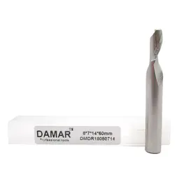 تیغ شیارزن مارپیچ آلومینیوم بر دامار مدل DMDR18080714