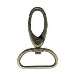 مدبر کیف ته مستطیلی فلزی زیتونی طول 4.8 سانتی‌متر