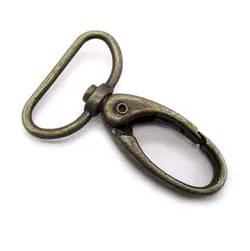 مدبر کیف ته مستطیلی فلزی زیتونی طول 4.8 سانتی‌متر