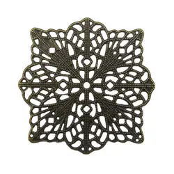 توری آنتیک تزیینی مدل مربعی زیتونی بسته 5 عددی