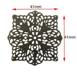 توری آنتیک تزیینی مدل مربعی زیتونی بسته 5 عددی