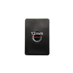 درپوش پلاستیکی مهره دار m12 مستطیلی 60*40 میلی‌متر کد 00202603