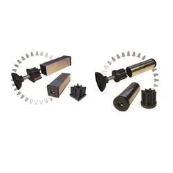 درپوش پلاستیکی مهره دار m12 مستطیلی 60*40 میلی‌متر کد 00202603