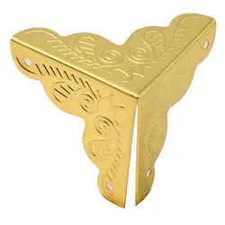 گوشه آنتیک 90 درجه طلایی بسته 4 عددی