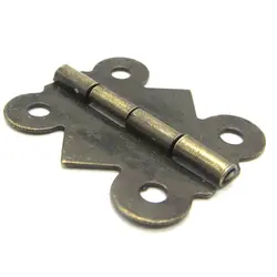 لولا آنتیک پروانه ای زیتونی 25 میلی‌متر 180 درجه بسته 10 عددی