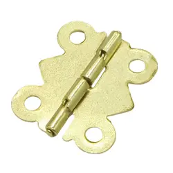 لولا آنتیک پروانه ای 90 درجه طلایی طول 2.5 سانتی‌متر بسته 10 عددی