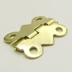 لولا آنتیک پروانه ای 90 درجه طلایی طول 2.5 سانتی‌متر بسته 10 عددی