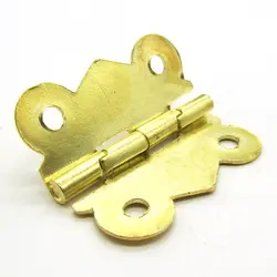 لولا آنتیک پروانه ای 90 درجه طلایی طول 2.5 سانتی‌متر بسته 10 عددی