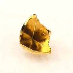 پایه آنتیک پلاستیکی طرح فیل طلایی ارتفاع 23 میلی‌متر بسته 2 عددی