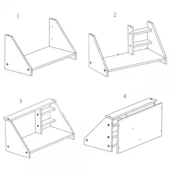میز کار معرق کاری چوتاشی