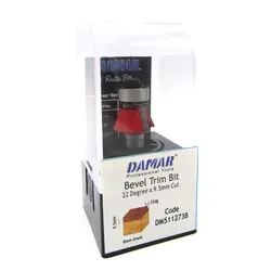 تیغ پخ لبه بلبرینگی اورفرز دامار مدل DM511273B