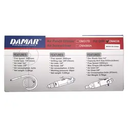 دریل بادی مستقیم دامار مدل DM4038