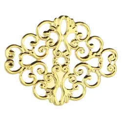 توری آنتیک تزیینی طلایی مدل لوزی بسته 10 عددی