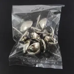 گل میخ ساده نقره ای طول 19 قطر 16 میلی متر بسته 10 عددی