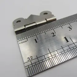 لولا تخت فلزی پروانه ای نقره ای طول 2.5 سانتی متر بسته 10 عددی