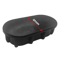 درپوش توکار پلاستیکی بیضی 56*108 میلی متر کد 00202260