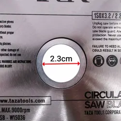 تیغ اره چوب بر Taza قطر 15 سانتی متر 36 دندانه مدل CSB-W15036