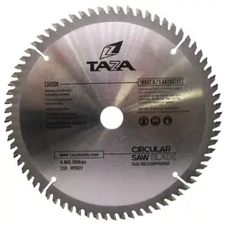 تیغ اره چوب بر Taza قطر 19 سانتی‌متر 72 دندانه مدل CSB-W19072