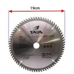 تیغ اره چوب بر Taza قطر 19 سانتی‌متر 72 دندانه مدل CSB-W19072