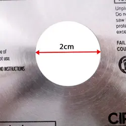 تیغ اره چوب بر Taza قطر 19 سانتی‌متر 72 دندانه مدل CSB-W19072