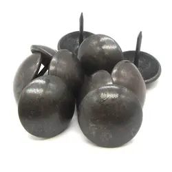 گل میخ ساده مشکی طول 20 قطر 18 میلی متر بسته 10 عددی