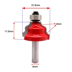 تیغ پروفیل لبه بلبرینگی اورفرز دامار مدل DM613183B