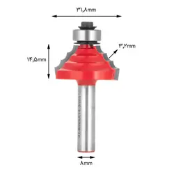 تیغ پروفیل لبه بلبرینگی اورفرز دامار مدل DM613183G