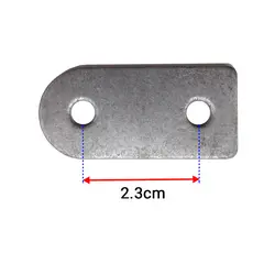اتصال صفحه ام دی اف دو پیچ فلزی طول 40 میلی‌متر بسته 50 عددی