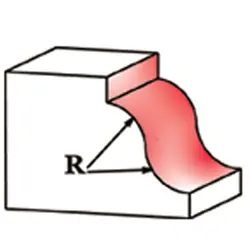 تیغ پروفیل لبه بلبرینگی اورفرز دامار مدل DM693814