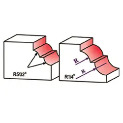 تیغ پروفیل لبه بلبرینگی اورفرز دامار مدل DM684283