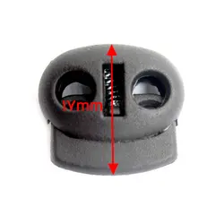 استوپر بندگیر لباس فنری پلاستیکی بسته 10 عددی