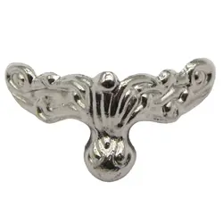 پایه آنتیک فلزی طرح عقاب نقره‌ای ارتفاع 13 میلی‌متر بسته 4 عددی