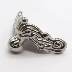 پایه آنتیک فلزی طرح عقاب نقره‌ای ارتفاع 13 میلی‌متر بسته 4 عددی