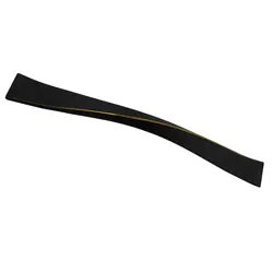 دستگیره دو پیچ مشکی طلایی فلزی گوهران طول 19 سانتی‌متر