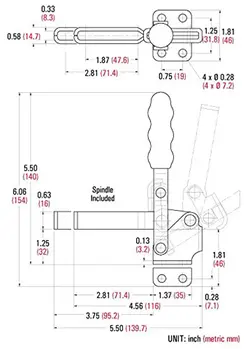 کلمپ دسته عمودی Roche کد 12130