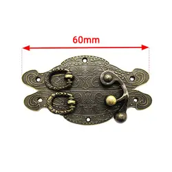 چفت آنتیک جعبه زیتونی طول 60 میلی‌متر