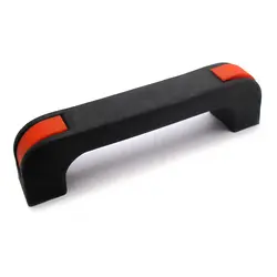 دستگیره پلاستیکی مشکی نگین دار طول 154 میلی‌متر کد 00202323