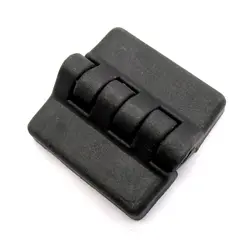 لولا صنعتی پلاستیکی مشکی چهار سوراخ بسته طول 47 میلی‌متر کد 00202577