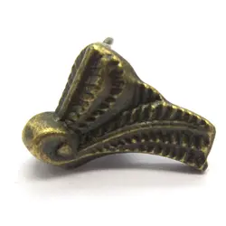 پایه آنتیک فلزی مدل گلدونی زیتونی بسته 4 عددی