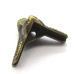 پایه آنتیک فلزی مدل گلدونی زیتونی بسته 4 عددی