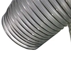 لوله خرطومی PVC مکنده شاخه 5 متری قطر 12 سانتی‌متر معادل 4.8 اینچ