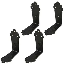 گوشه آنتیک 90 درجه زیتونی طول 67 میلی متر بسته 4 عددی