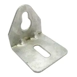 گونیا 90 درجه فلزی دو سوراخ ضخامت 1.5 میلی‌متر بسته 25 عددی